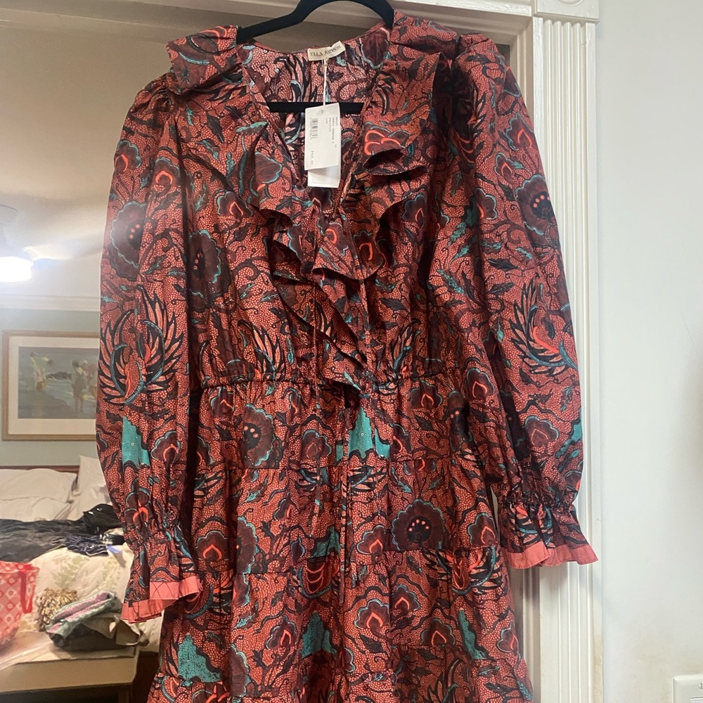 ULLA JOHNSON

Caris Dress in Carmine